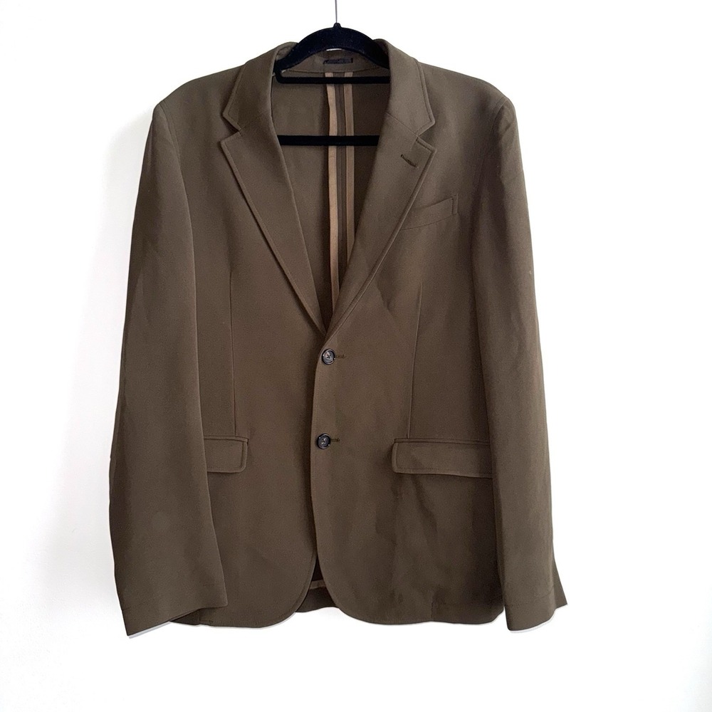 Alexander McQueen Mens Blazer Size 40 Green Career Casual Sport Coat
